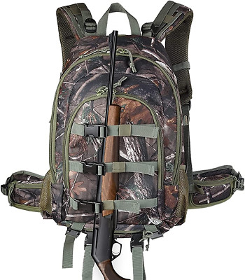 Mochila Almacenamiento Caza Bolsa Protectora Lluvia Soporte Arco Pistola Rifle