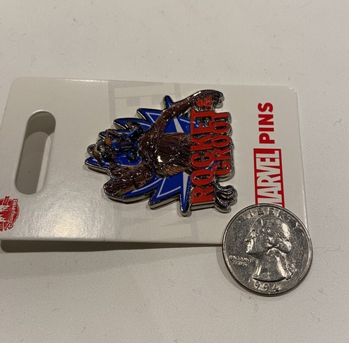 2022 Disney Parks Marvel Studios Rocket & Groot Guardians Of The Galaxy Pin OE - Picture 2 of 4