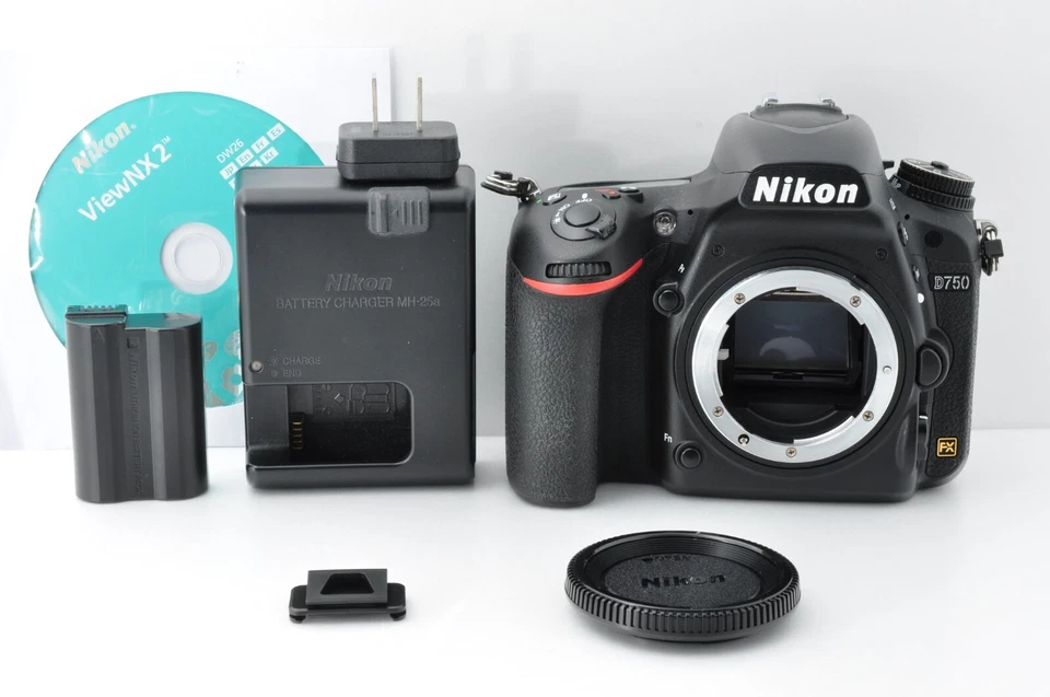 [Casi Como Nueva] Nikon D750 24.3MP Digital SLR FX (Excluido del Retiro) de Japón #2023 Foto 2 de 4