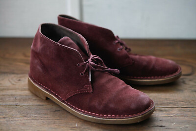 red suede desert boots