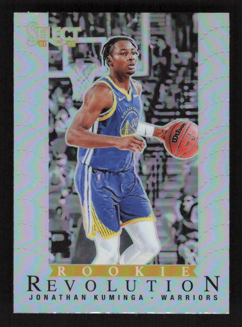 2021-22 Panini Select Rookie Revolution #10 Jonathan Kuminga Silver Warriors