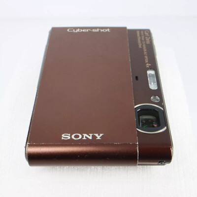SONY Cyber Shot DSC-T77 10.1MP CCD Vintage Digital Camera - 90