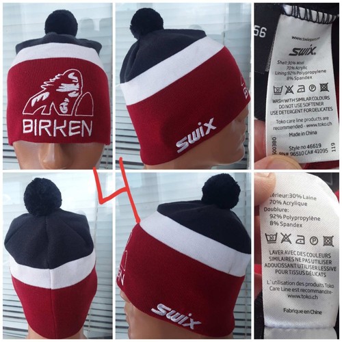 (1/4) Cappello berretto invernale SWIX NORWAY WOOL 30% sci corsa 1 - Foto 7 di 7