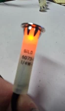 GILD/ VISUAL COMMUNICATIONS 6073-001-534 Chrome bezel Neon 1/4W 125VAC INDICATOR