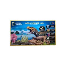 NATIONAL GEOGRAPHIC MEGA SCIENCE LAB ACTIVITY KIT-45 EXPERIMENTS - PREOWNED
