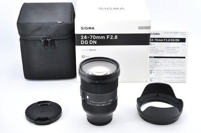 [N MINT in Box] Sigma 24-70mm f/2.8 DG DN Art Lens for Sony E From Japan 1125