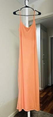 Soft Cozy Maxi Dress!!! Size L, Beautiful Peach Color!!!