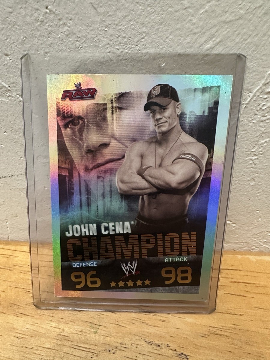 2009 Topps WWE Slam Attax - John Cena With Hat for sale online | eBay