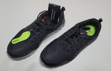 REEBOK SUBLITE CUSHION MEN'S ALLOY TOE ATHLETIC WORK SHOES RB4041 BLACK 10 W NEW