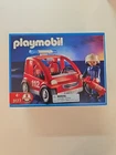 Vintage Retired Playmobil 3177 Fire Rescue Car 112 Emergency Vehicle Firefighter
