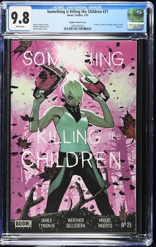 Something is Killing the Children #21 Adam Hughes Trade Variant CGC 9.8