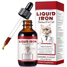 Iron Supplement Drops for Cats with Folate  B12