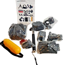 LUXEBELL 9 IN 1 Mounting KIt for  GOPRO, phone, Camera, Photography  New