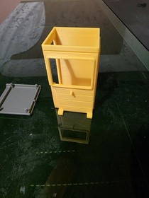 Playmobil-Compatible Brakeman&rsquo;s Cab with Roof for Tipper Cars