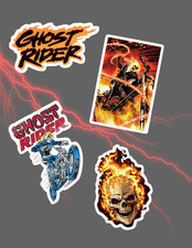 Ghost Rider 4pc Sticker Pack