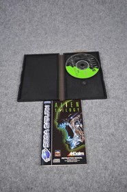 Sega Saturn Alien Trilogy PAL OVP Anleitung Retro Sci-Fi Shooter