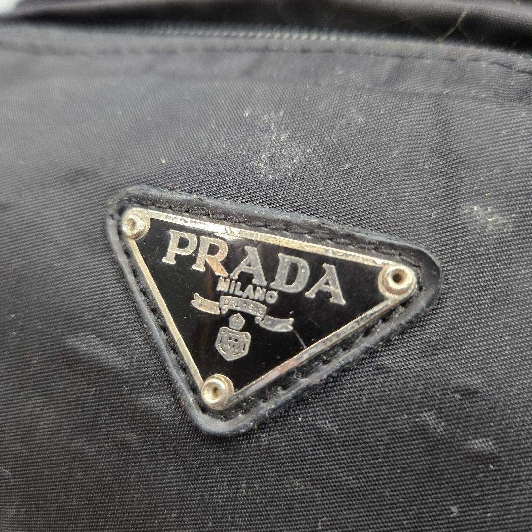 PRADA backpack daypack triangular plate - image 2