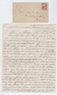 Carta de la Guerra Civil de 1863 80ª Infantería de Illinois Muerte del soldado Abe Lincoln etc.!