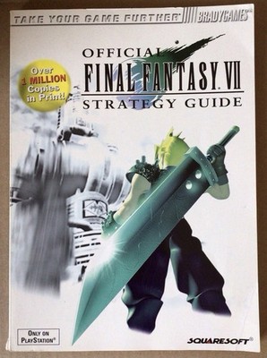 Official Final Fantasy VII / 7 Strategy Guide - Strategieführer - Lösungsbuch EN