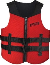 Seachoice 630L-BLK/RED-85957 Neo Vest Red/Blk Large