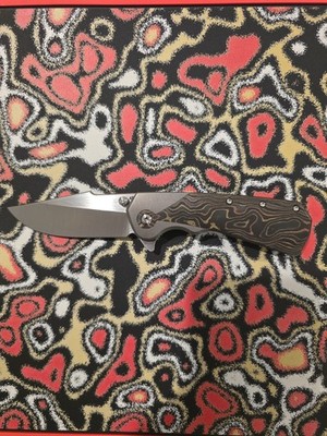 Attn2Detail Delta - Mokume Inlay 20CV Blade 