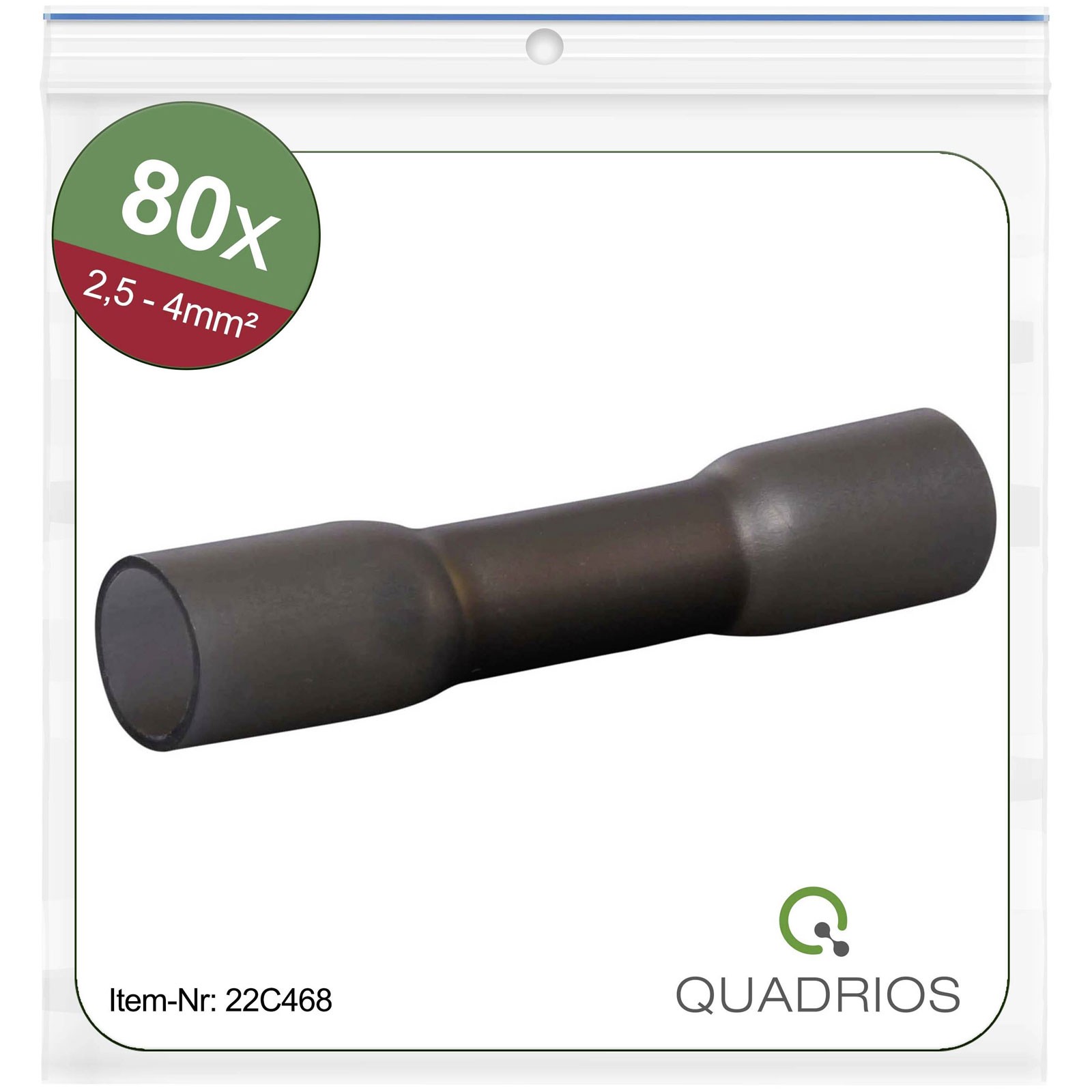 Quadrios Butt Joint Heatshrink 2.5-4 mm² Insulated Waterproof Set