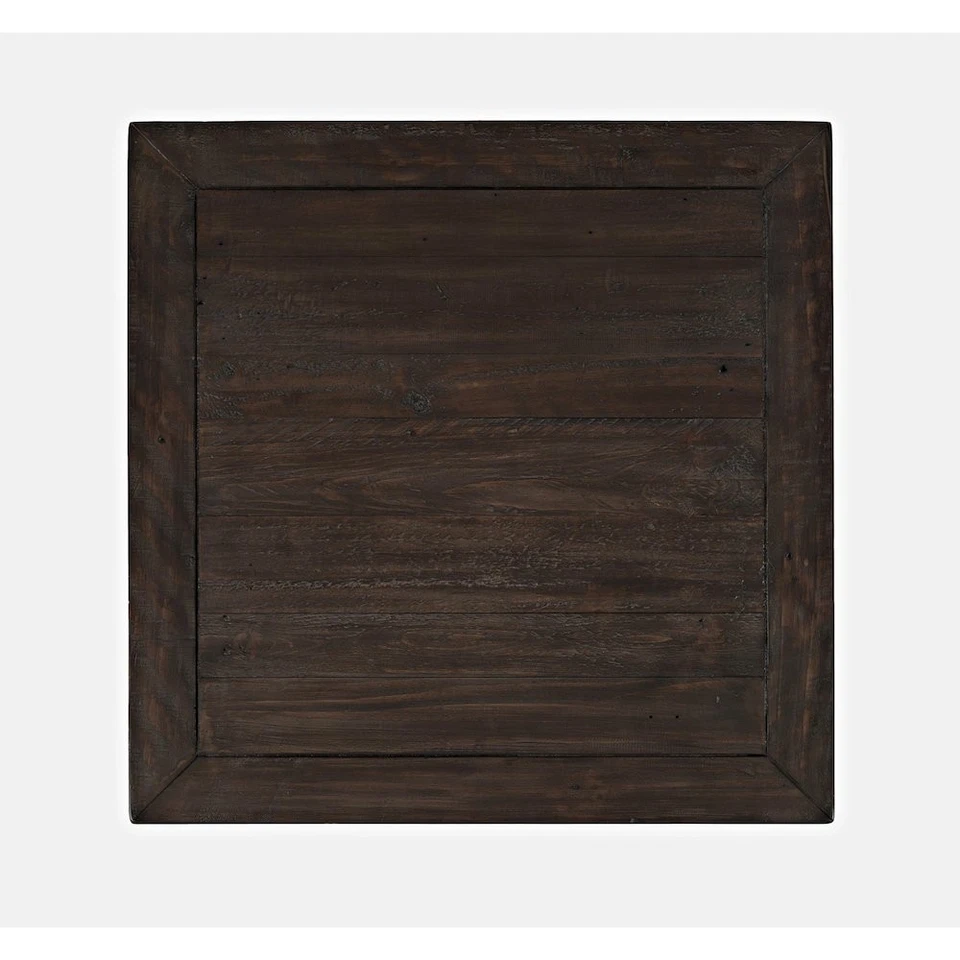 Madison County Rustic Reclaimed Pine Farmhouse Harris End Table - Image 4 of 4