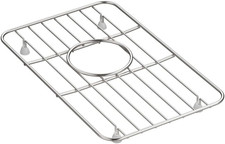 KOHLER 5874-ST Whitehaven Sink Rack, Rubber Feet, Dishwasher Safe, Durable Const