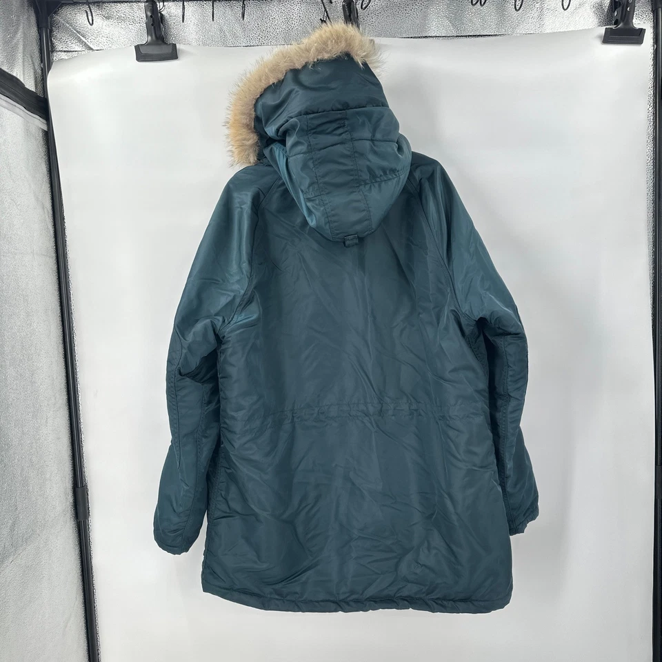 Spiewak Golden Fleece N-3B Extreme Cold Weather Parka 46 Fur Hood Jacket USA - Image 4 of 4