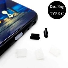 Dust Plug Type-C USB Charging Port Protector Silicone Cover For Smart 5pcs