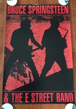 Bruce Springsteen & The E Street Band PROMO Poster Columbia Records 1999
