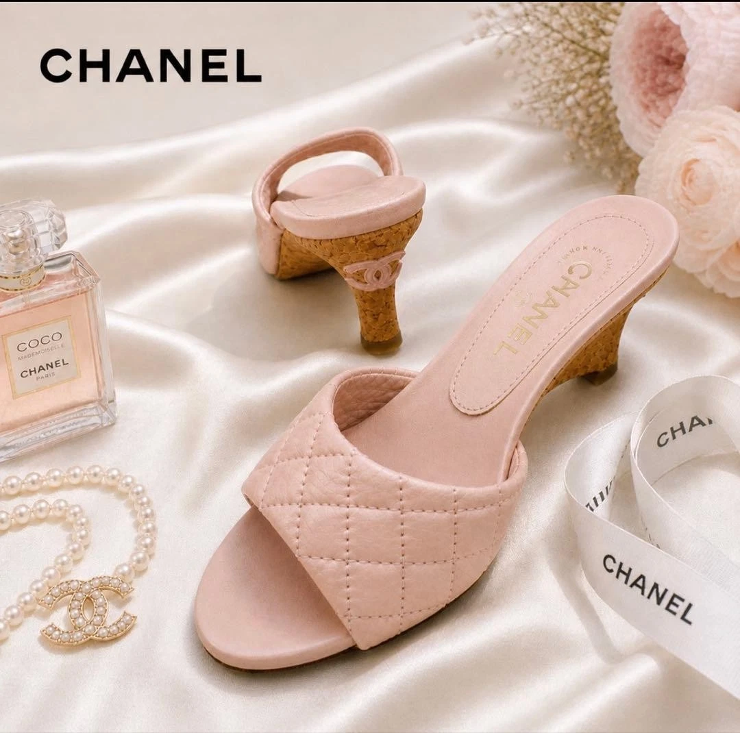 CHANEL Pink Sandals for Women for sale | eBay
