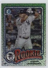 2024 Bowman Mega Box Chrome Rookie of the Year Favorites Jasson Dominguez RC