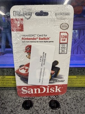 Sealed Pack of 3: SanDisk Switch Mario Kart Sale Cards Only *NO MEMORY CARD*