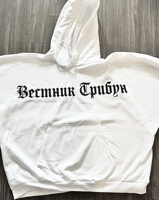 Yeezy x Gosha HD-01 Hoodie White 1 from Kanye | eBay
