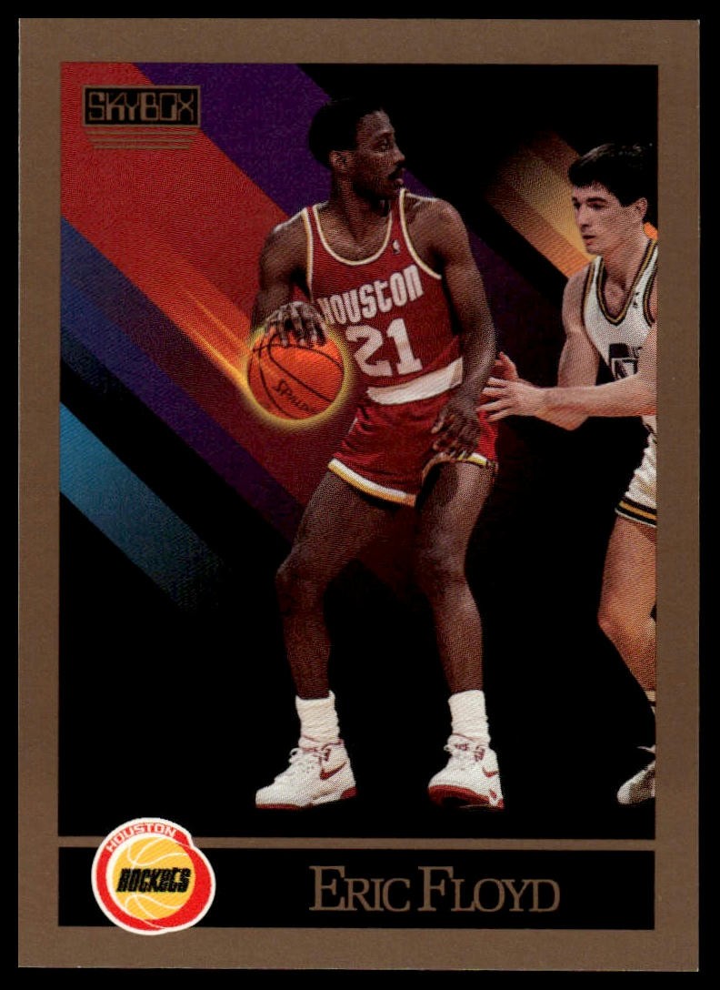 1990-91 SkyBox #107 Eric Floyd