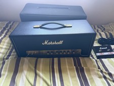 Marshall Origin 50 H Tube Head Amplifier Black With Footswitch L@@k
