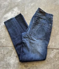 Vintage Y2K Porsche Design  Denim Jeans P'1900 Navy Blue Size 36x32 P’1911