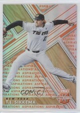 2019 Panini Elite Extra Edition Aspirations Orange 93/100 TJ Sikkema #38 s3g