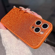 For iPhone 16 Pro Max 15 14 13 12 11 Glitter Case Shockproof Sparkle Bling Cover