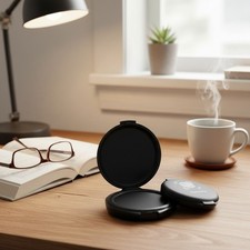 Fingerprint Ink Pad Ultra-Black Quick-Dry Washable Ink