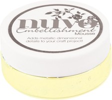 Nuvo Embellishment Mousse-Custard Cream - 2 Pack