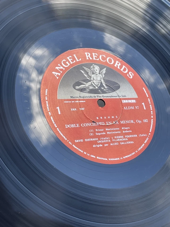 David Oistrakh Pierre Fournier, Brahms – Double Concerto / Tragic Overture RARE - Image 4 of 4