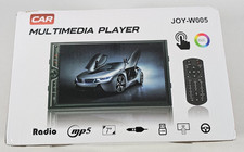 7" Double DIN Car Stereo Bluetooth CarPlay Touchscreen Radio Android Auto WiFi