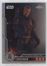 2023 Topps Chrome Star Wars Refractor Dee Bradley Baker as Crosshair #85 0i40