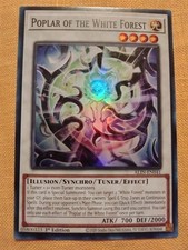 Yugioh Poplar Of The White Forest ALIN-EN041 Super Rare Foil  - NM/B