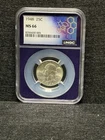 1948 ** Washington Silver Quarter ** NGC MS66 **