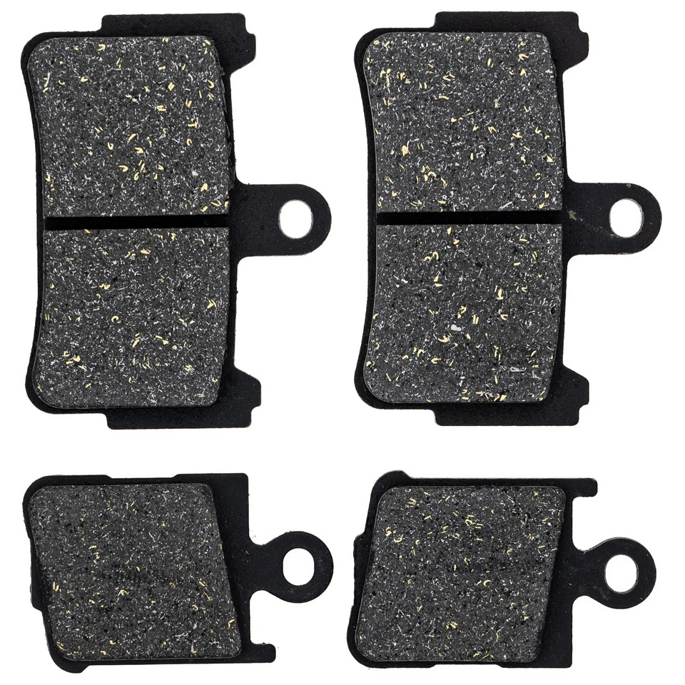 NICHE Brake Pad Set for Honda VFR1200FD 06455-MGE-016 Front Semi-Metallic 4 Pack - Image 4 of 4