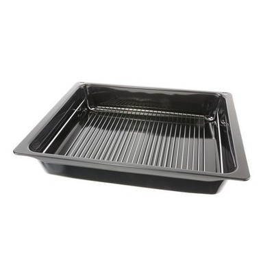 BSH Profi-Pfanne 00577507 emailliert anthrazit 45,5 x 37,5 x 8,1 cm NEU 17002738