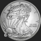 5 oz Large Walking Liberty .999 FINE Silver Round IN A CAPSULE
